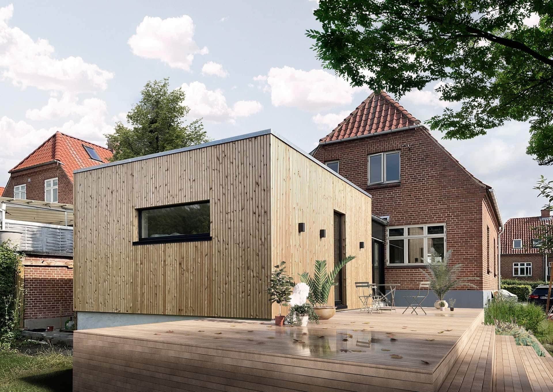 BM Tømrer & Snedker tilbygning