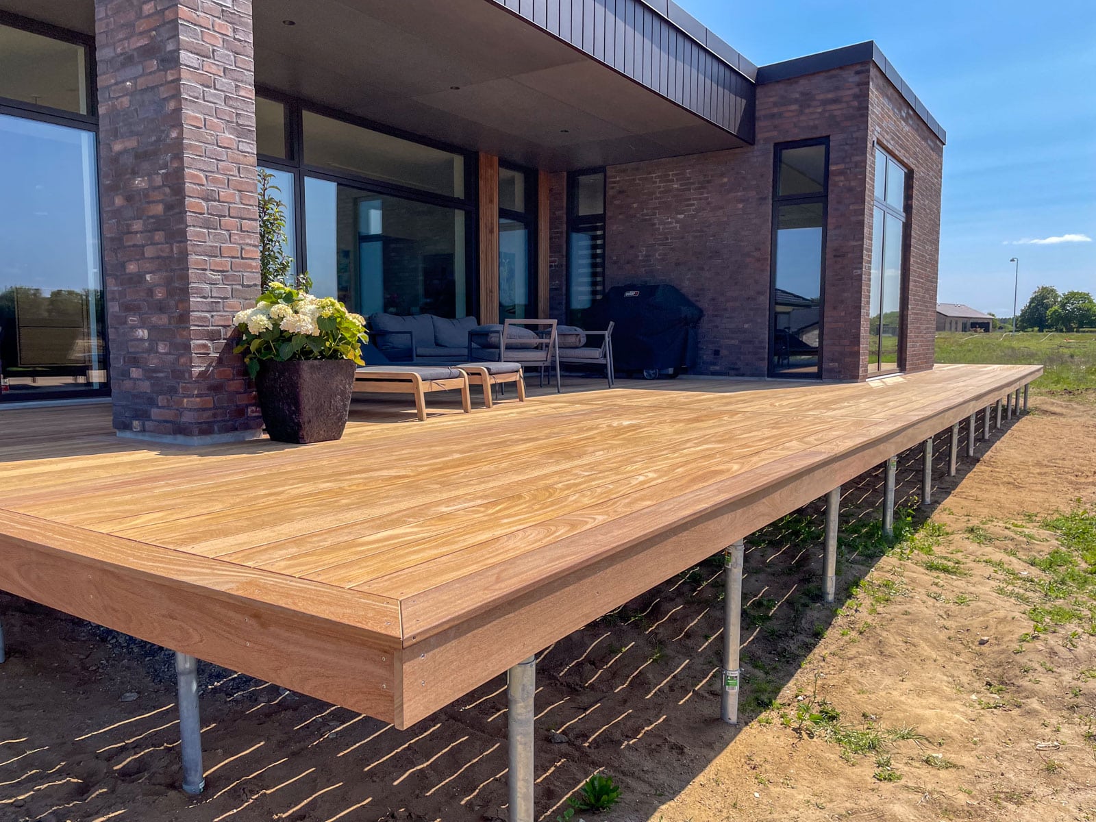 BM Tømrer & Snedker træterrasse